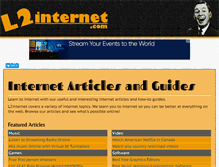 Tablet Screenshot of l2internet.com